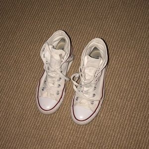 White High-Top Converse